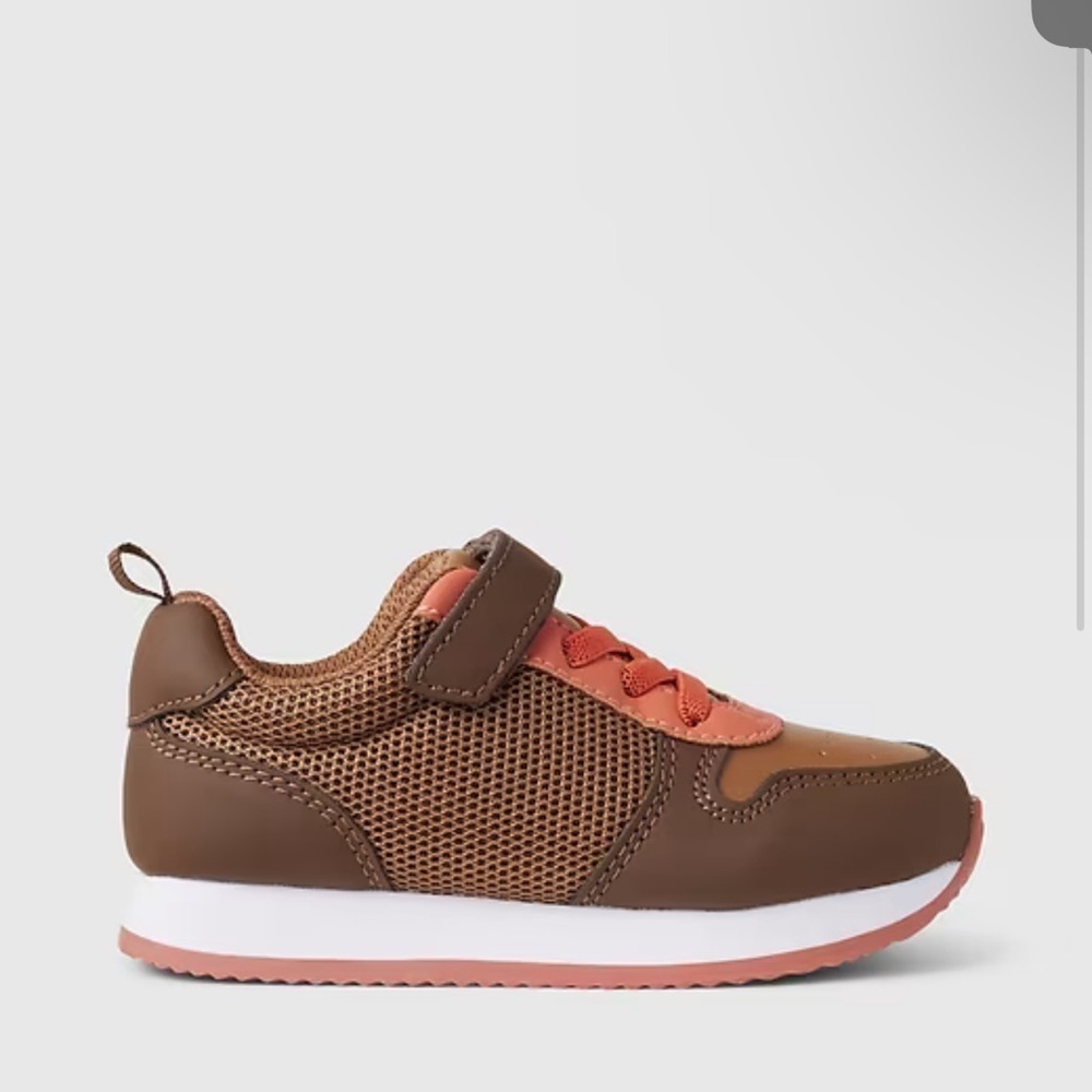 GAP Brown and Pink Kids Sneakers